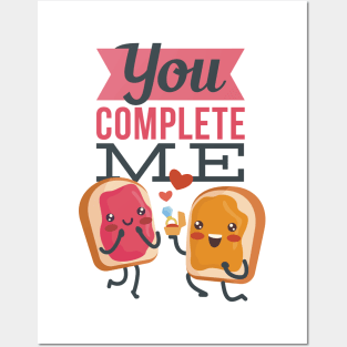 Jam & Peanut Butter Sandwich Toast Valentine's Day Costume Posters and Art